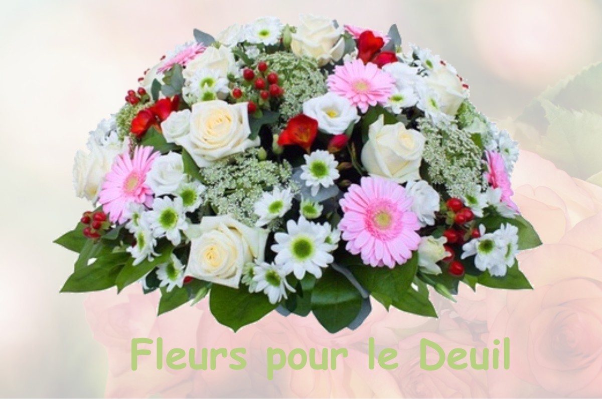 fleurs deuil CLOHARS-CARNOET